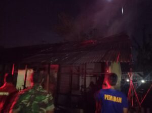 Empat Rumah Dinas Kodim 1304 Gorontalo Dilalap Si Jago Merah
