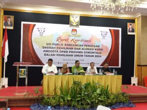 KPU Provinsi Gorontalo Susun Dua Rancangan Pemisahan Dapil