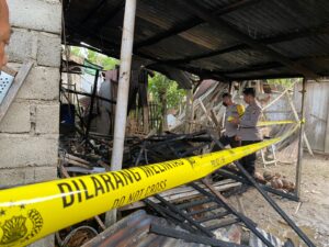 Dua Unit Rumah di Kota Gorontalo Dilalap Jago Merah