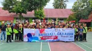 BPBD Provinsi Gorontalo, Berterimakasih Atas Kunjungan Tim Basebol Jepang, Pulihkan Trauma Anak Pasca Bencana di Gorontalo