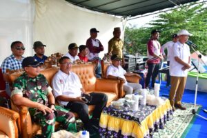Bupati Syaiful Buka Tunamen Bola Kaki, Diminta Pemain Tetap Sportif
