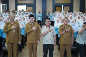 Melalui PKL, Pemkot Gorontalo Bersama 237 Mahasiswa Poltekkes Cegah Stunting dan Penyakit Menular