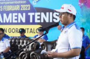 Turnamen Tenis ATR/BPN Gorontalo Resmi Dibuka Penjagub Hamka