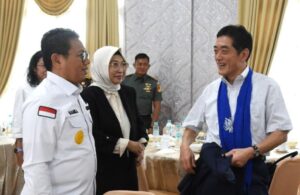 Penjagub Gorontalo Sambut Kedatangan Gubernur Prefektur Ehime Jepang