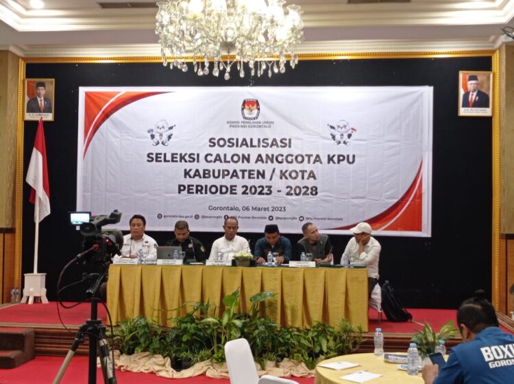 Pendaftaran Seleksi Calon Anggota KPU Kabupaten/Kota Provinsi Gorontalo ...