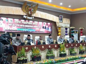 Dekot Gorontalo Gelar Rapat Paripurna, Peringati HUT 295 Kota Gorontalo