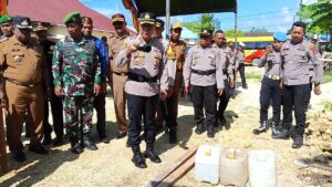 Polres Buteng Musnahkan Ratusan Liter Miras