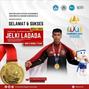Apresiasi Rektor UNG terhadap Prestasi Mahasiswa dalam SEA Games 2023