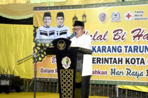 Wali Kota Gorontalo Hadiri Halal Bilhalal LPM