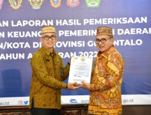Prestasi Gemilang: Kota Gorontalo Pertahankan Opini WTP LKPD Tahun 2022
