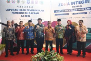 Hadiri LHP LKPD TA 2022, Ini Pesan Hardi Sidiki Bagi Pemerintah Daerah