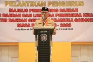 Sofyan Puhi Janjikan Perkembangan Pramuka yang Lebih Giat di Provinsi Gorontalo