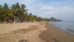 Pantai Minanga Mulai Kehilangan Daya Tarik Wisatawan