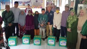 BRI Salurkan Bantuan Sembako di Gorontalo, Nelson Berharap Meringankan Beban Masyarakat