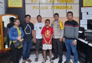 Bocah 12 Tahun Diselamatkan Polsek Atinggola setelah Kabur dari Rumah