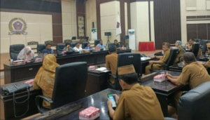 Rapat Kerja Komisi III DPRD Pohuwato Bahas Pekerjaan Belum Rampung di Tahun 2022