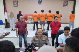 Empat Warga Sulawesi Tengah Tertangkap Tangan Bawa Sabu-sabu
