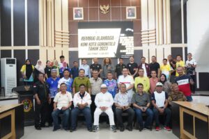 Wali Kota Gorontalo Dorong Perkembangan Prestasi Olahraga melalui Rembug KONI