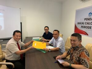 Dekan Fakultas Ekonomi UNG Daftarkan Diri Jadi Bakal Calon Rektor UNG