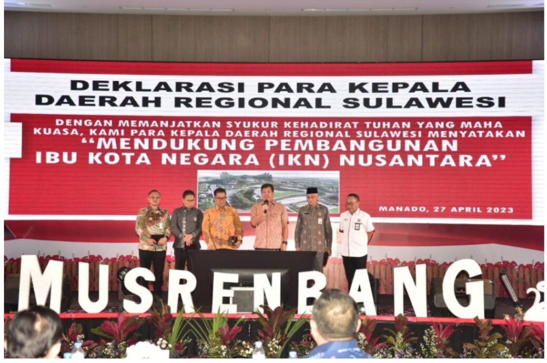 Penjagub Gorontalo Dukung 5 Poin Penting Musrenbang Regional Sulawesi