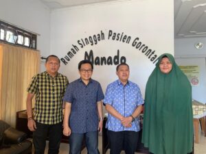 Deprov Gorontalo Beri Dukungan untuk Rumah Singgah di Manado