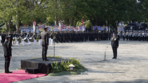 Ismail Pakaya Ikuti Acara Syukuran Peringatan Hari Bhayangkara ke-77 di Gorontalo