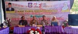 Menggugah Minat Belajar, Disdiknud Provinsi Gorontalo Adakan Seminar Museum Purbakala