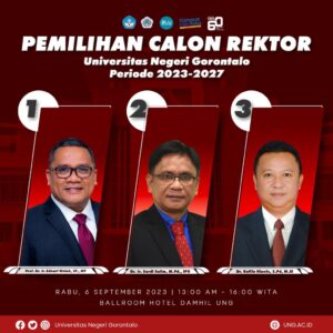 Pilrek UNG Dilaksanakan Tertutup, 3 Kandidat Bersaing Ketat
