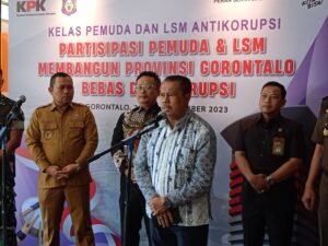 Ketua DPRD Provinsi Gorontalo: Komitmen Melawan Korupsi