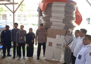 Logistik Pemilu 2024, KPU Gorontalo Terima 1.250 Kotak Suara