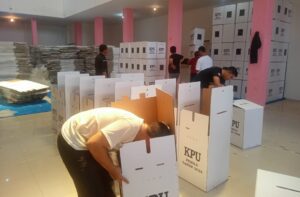 Menjelang Pemilu, KPU Gorontalo Sudah Memulai Perakitan Kotak Suara