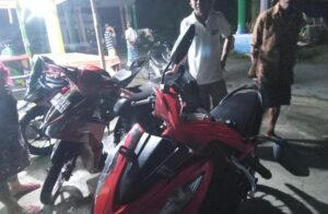 Lakalantas di Limboto Barat, 2 Pemuda Dilarikan ke Puskesmas