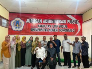 Pemilihan Aklamasi, Yakob Nani Resmi Pimpin Jurusan Administrasi Publik UNG 2023-2027