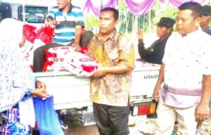 Ismail Samarang, Serahkan Bantuan Benih Jagung dan Gelar Reses di Dengilo