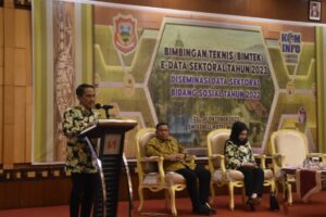 Pemda Kabgor Mengelar Bimtek Terkait E-Data Sektoral di Sulawesi Utara