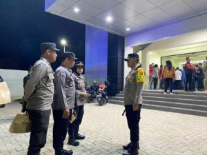 Patroli Malam Natal, Polresta Gorontalo Kota Awasi Keamanan Tempat Ibadah