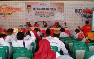 Bupati Nelson Buka Mukerkab PMI, UTD Segera Layani Masyarakat