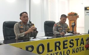 Kasus Kriminal di Kota Gorontalo Naik 9% Selama Tahun 2023