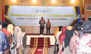 Pelantikan 185 Dosen Baru di UNG, Formasi Jabatan Strategis Terpenuhi