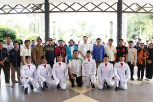 Ryan Kono Sambut Hangat Bendera Patriotik Gorontalo