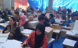 Pemilu Semakin Dekat, KPU Gorontalo Genjot Pelipatan Surat Suara