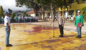 Kapolsek Kota Selatan Ingatkan Siswa Pengguna R2 dan R4 agar Patuhi Aturan