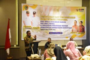 Marten Ajak Para Pejabat Pengadaan di Gorontalo Pahami Perubahan Regulasi Baru