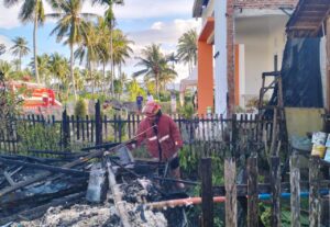 Tabung Gas Elpiji 3 KG Meledak, Sebuah Rumah di Limboto Ludes