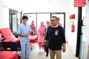 Marten Dorong Kolaborasi UTD dan PMI dalam Pelayanan Donor Darah