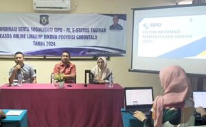 Disdikbud Provinsi Gorontalo Sosialisasikan Aplikasi Terintegrasi untuk Perencanaan Keuangan 2024