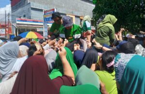Kampanye Terbatas PPP, Pengunjung Serbu Pasar Murah