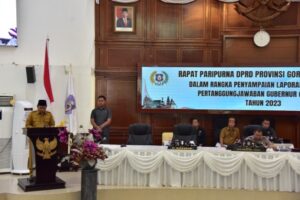 LKPJ Gubernur 2023, Pembangunan Provinsi Gorontalo Alami Peningkatan