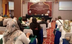 KPU Kabupaten Gorontalo Gelar Evaluasi Sekaligus Silaturahmi Pasca Pemilu