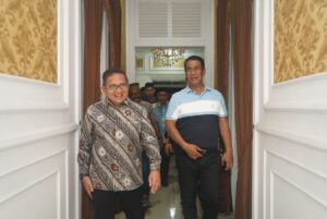 Bersama Mentan RI Marten Bahas Pengembangan KRPL saat Makan Malam